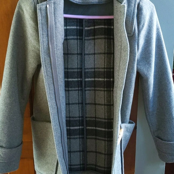 EUC Wool Blend Toggle Pea Coat XS - Picture 7 of 10